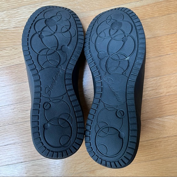 SKETCHERS Black relaxed fit Seager Cup with Memory Foam flat shoes - Picture 6 of 11